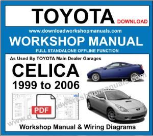 Toyota Celica Workshop Service Repair Manual